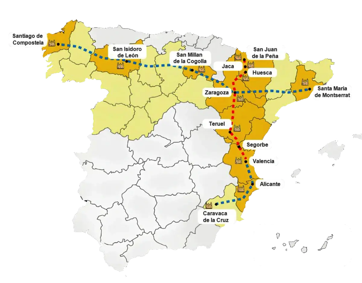 Map Spain